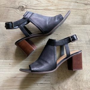 Franco Sarto Black Sandal